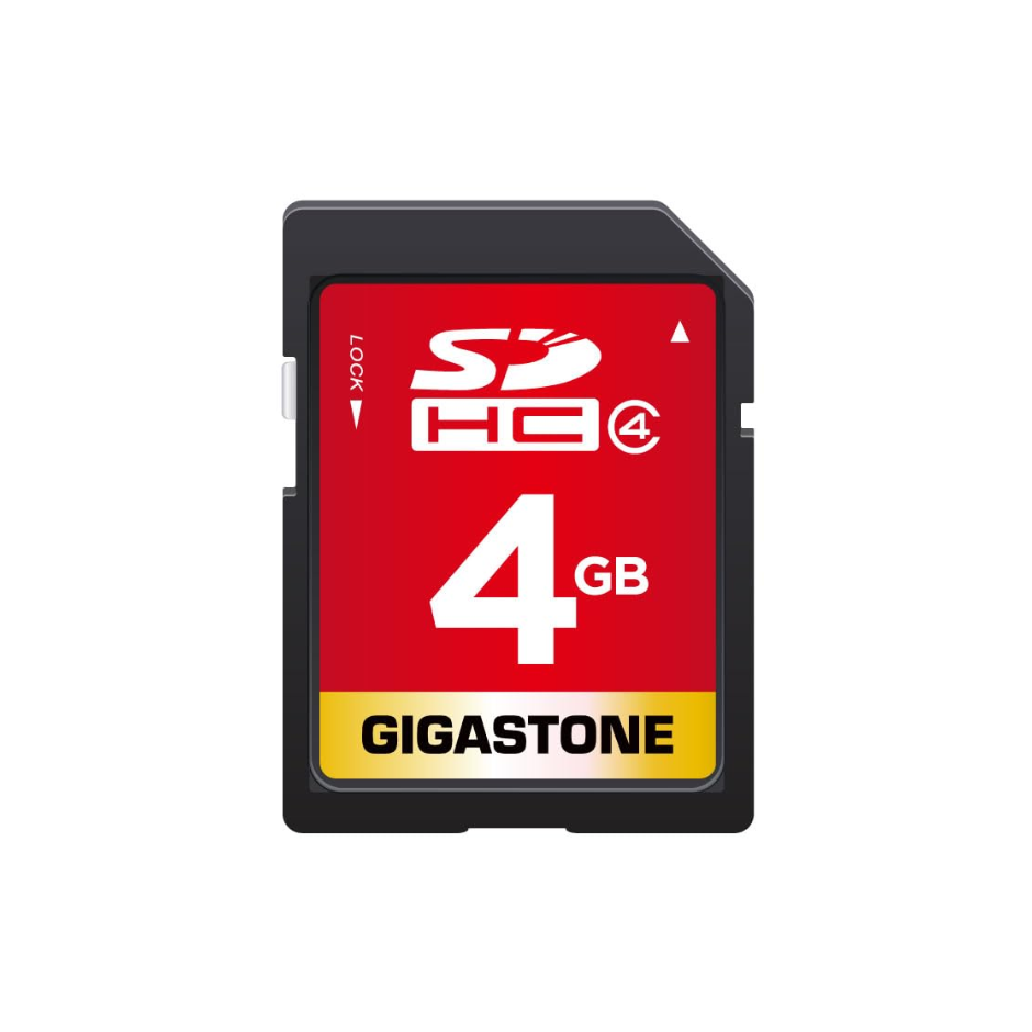 Memoria SDHC Gigastone, 4GB clase 4