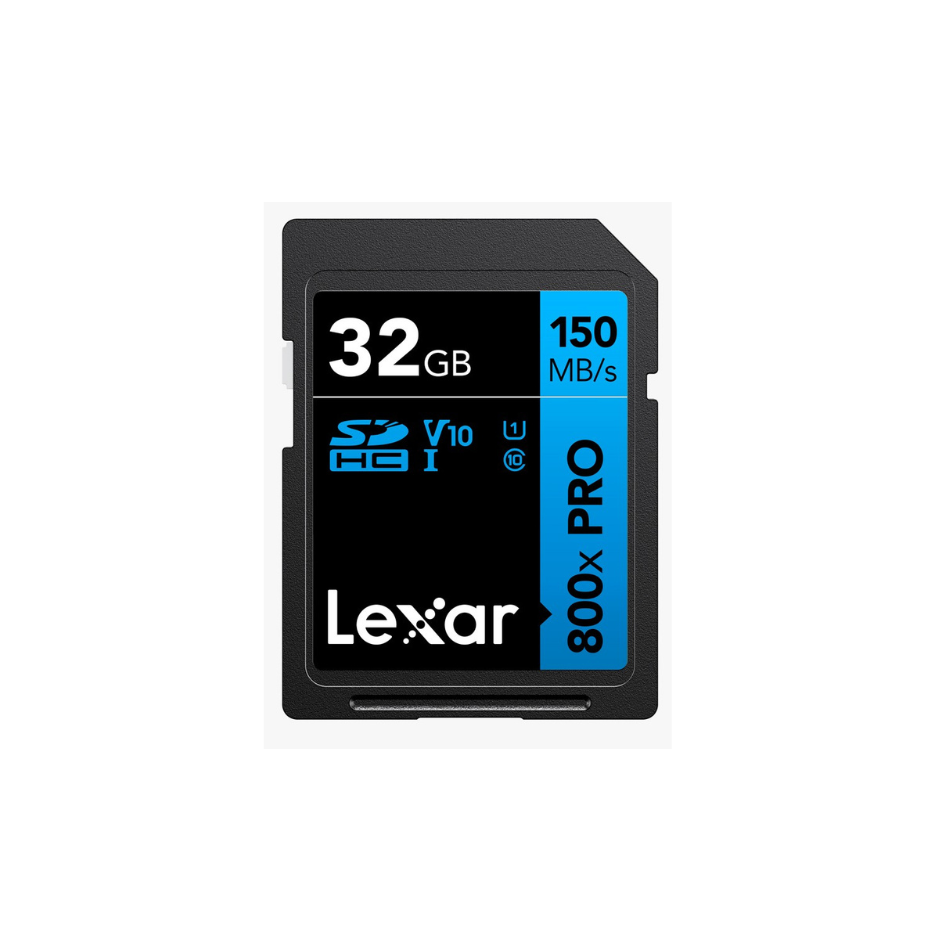 Memoria SDHC Lexar Blue, 32GB, 150MB/s, clase 10