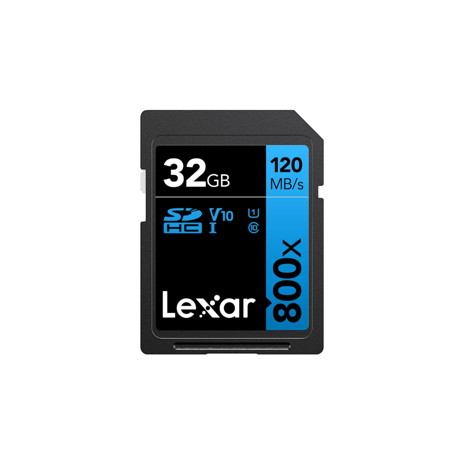 Memoria SDHC Lexar Blue, 32GB, 120MB/s, clase 10