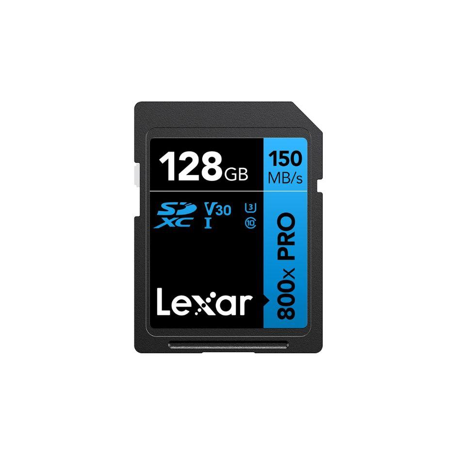 Memoria SDXC Lexar Blue, 128GB, 150MB/s, clase 10