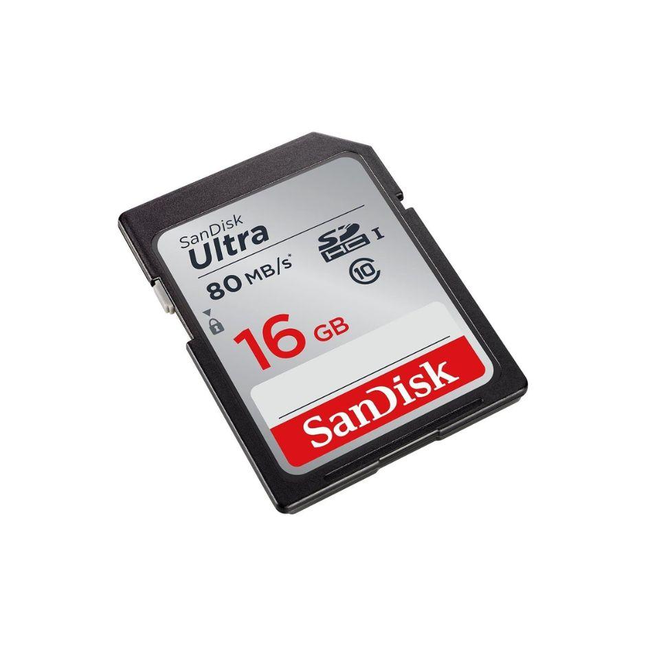TARJETA DE MEMORIA SDHC SANDISK 16GB